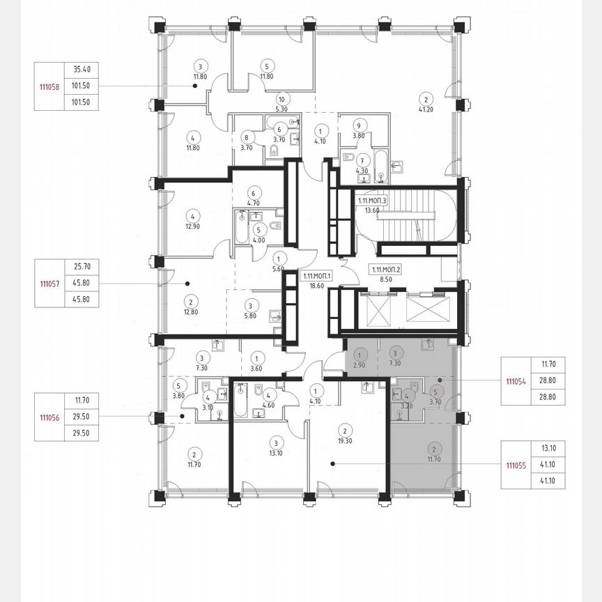 Квартира-студия, 28,8 м², 11/18 эт.