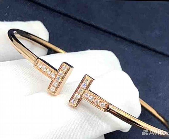 Браслет из золота Tiffany 0,22 ct