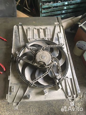 Вентилятор охлаждения ford mondeo 4(без блока)