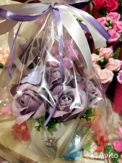 Букетики к 8 марта