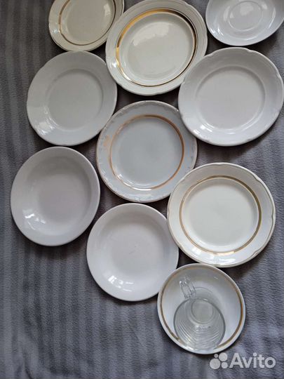 Фарфоровые тарелки СССР
