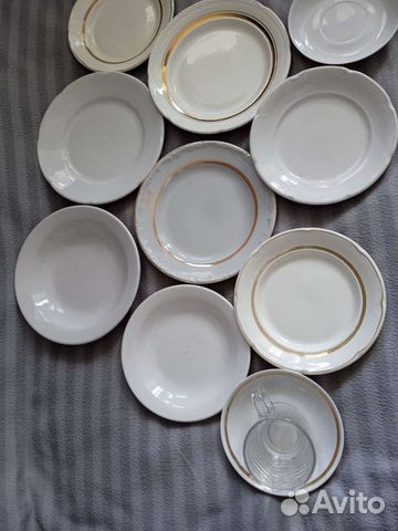 Фарфоровые тарелки СССР