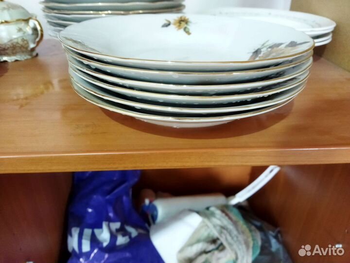 Набор тарелок новый Япония