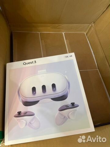 Oculus Quest 3 (новые, запечатанные ) +300игр объявление продам