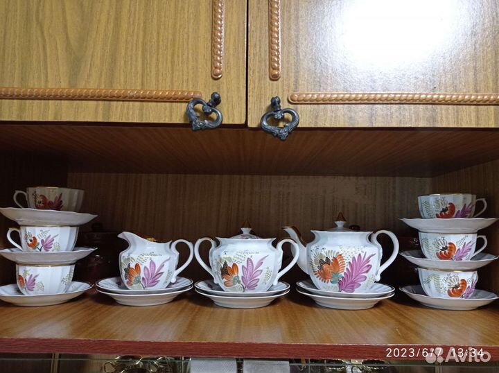 Чайный сервиз СССР Вербилки