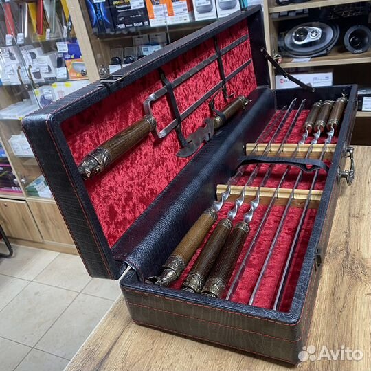 Набор шампуров «Животные» 8 предметов