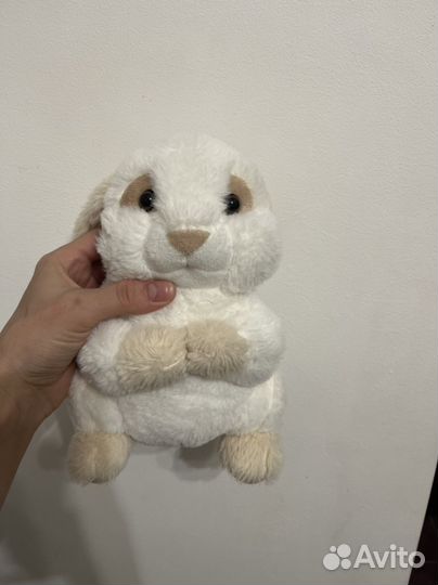 Игрушка заяц зайчик мягкая