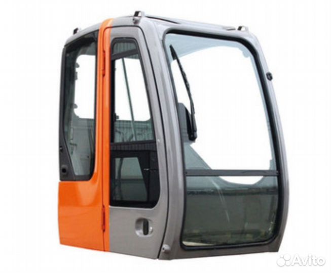 Стекло лобовое нижнее hitachi/zx200