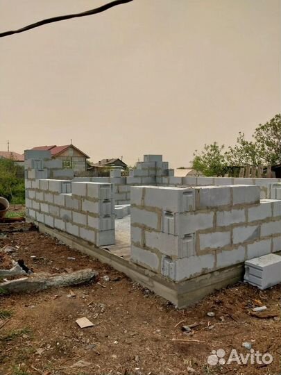 Кладка кирпича, блоков, перегородок