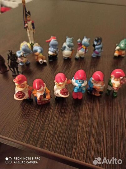 Фигурки из киндер сюрприза