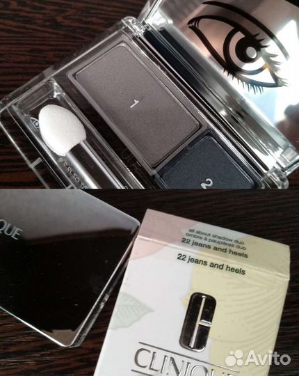 Тени моно и палетки mac Clinique smashbox Estée La
