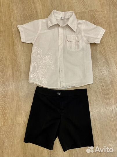 Шорты и рубашка