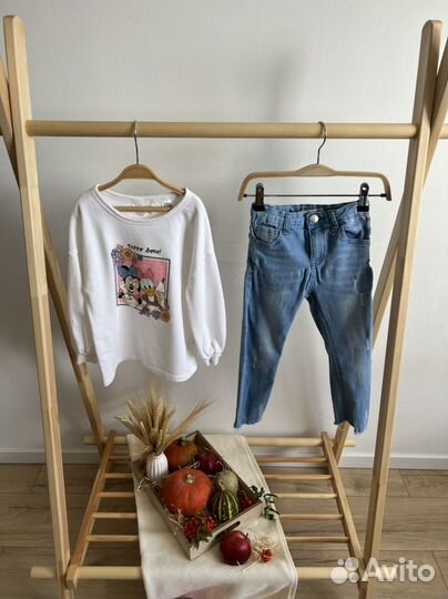 Вещи пакетом на девочку zara 110