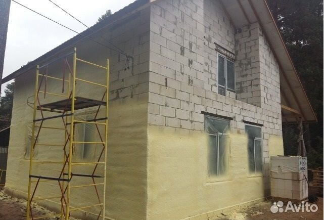 Утепление внутренних пенополиуретаном стен дома