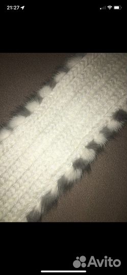 Норковая повязка новая