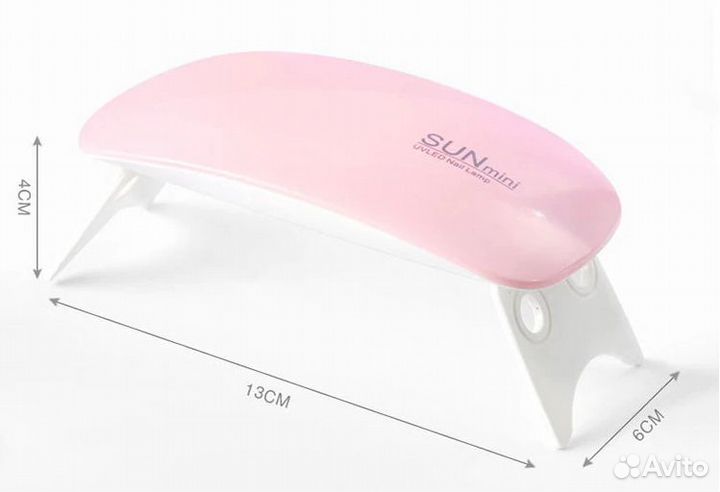 LED лампа Sun mini для ногтей 6 Вт Новая