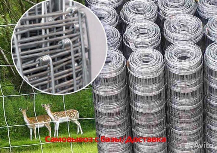 Сетка фермерская шарнирная 50м