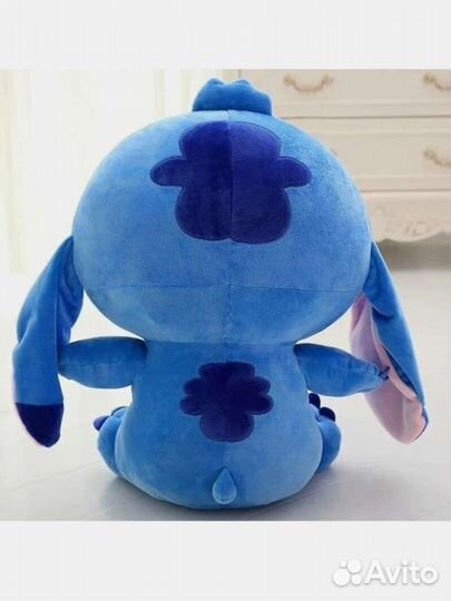 Мягкие игрушки Стич 35,45,55,65 синий/розовый
