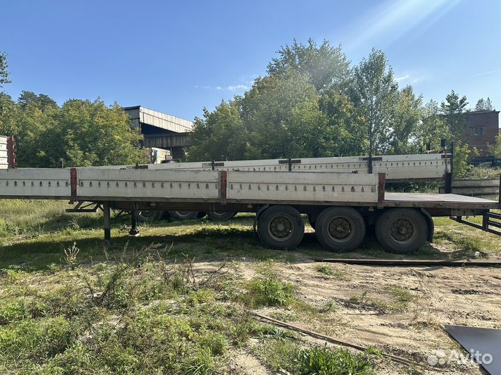 Полуприцеп бортовой Fruehauf бортовой, 2001