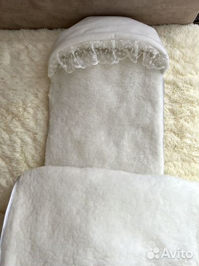 Конверт на выписку /зимний конверт овчина