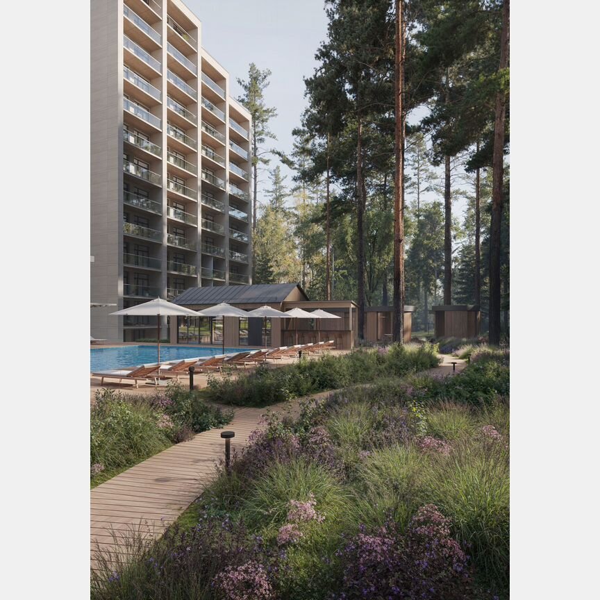 1-к. апартаменты, 70,7 м², 10/12 эт.