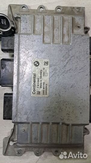 Эбу двигателя,кас,ключ на бмв f10 n52