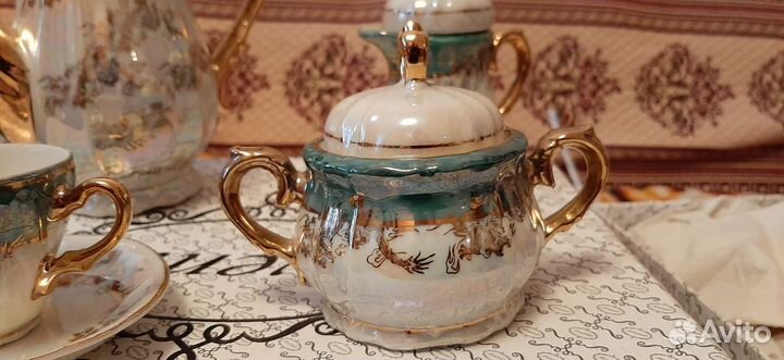 Сервиз, фарфор, 15 предметов