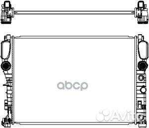 Радиатор системы охлаждения 33118502 Sakura