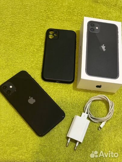 Телефон iPhone 11 на 64gb