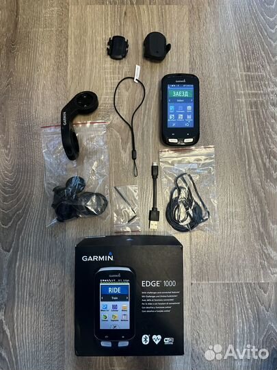 Велокомпьютер garmin edge 1000