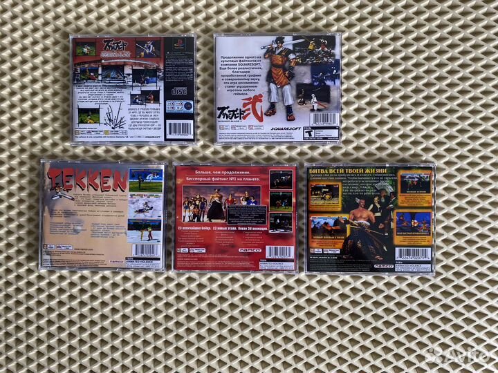 Tekken для ps1 пс1 коллекция