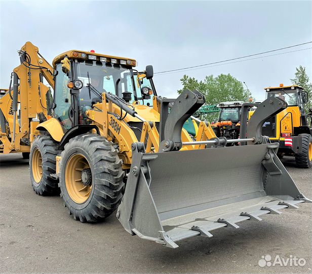 Экскаватор-погрузчик Shanmon 388H, 2023