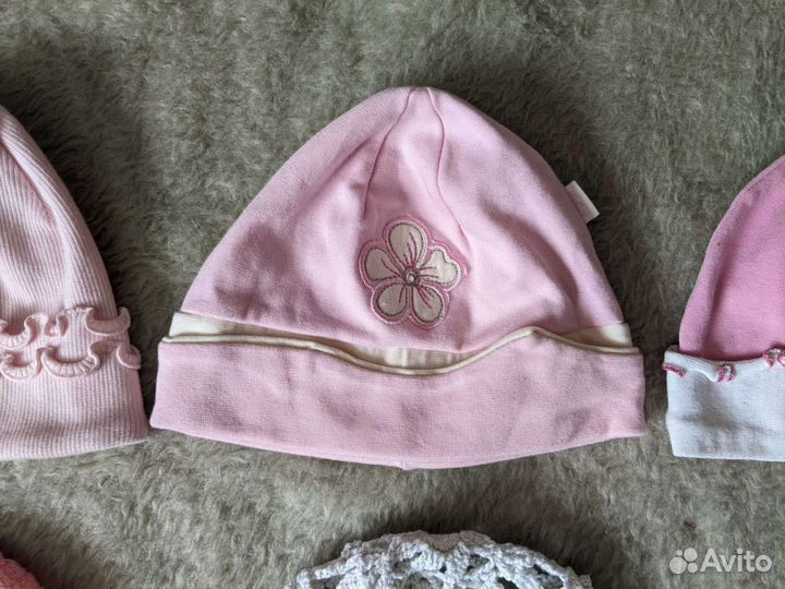 Шапки на 2-4 года (48-50) на весну-лето
