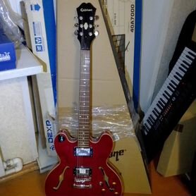 Гитара Полуакустическая Epiphone dot es-335 cherry