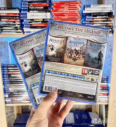 Assassins Creed The Ezio Collection (Новые) PS4