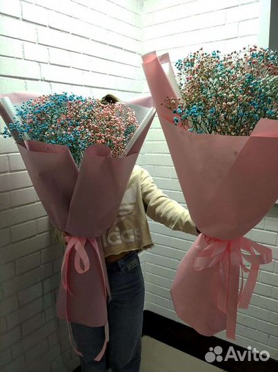 Букет из гипсофилы