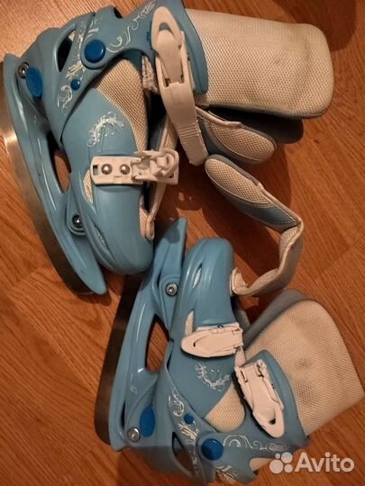 Роликовые коньки детские раздвижные