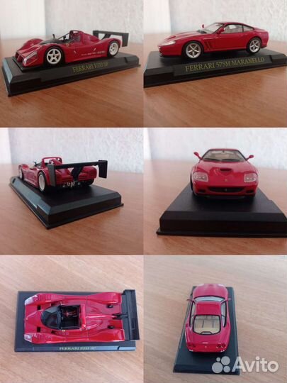 Модели автомобилей 1/43 Ferrari collection