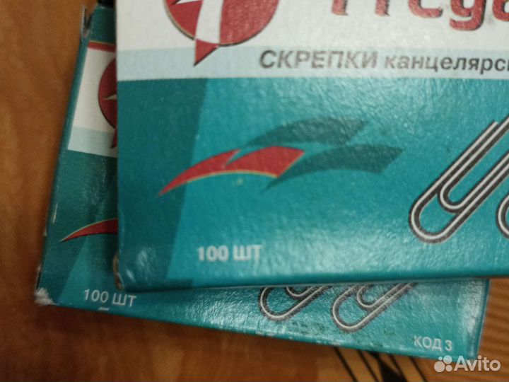 Скрепки канцелярские металлические