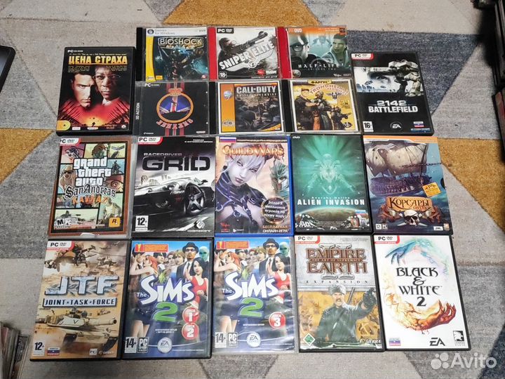 Компьютерные игры 130 штук
