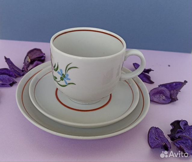 Кофейный набор (чашки с блюдцами)