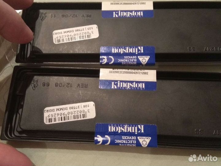 Оперативная память kvr667d2n5/1G запечатана