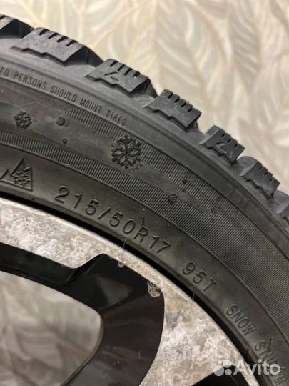 Колеса зимние на Kia Ceed 215/50 R17
