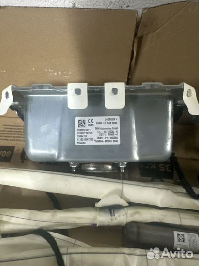 Падушки безопасности bmw f30 f36