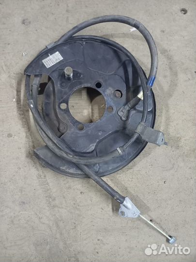 Механизм ручного тормоза с тросиком, правый