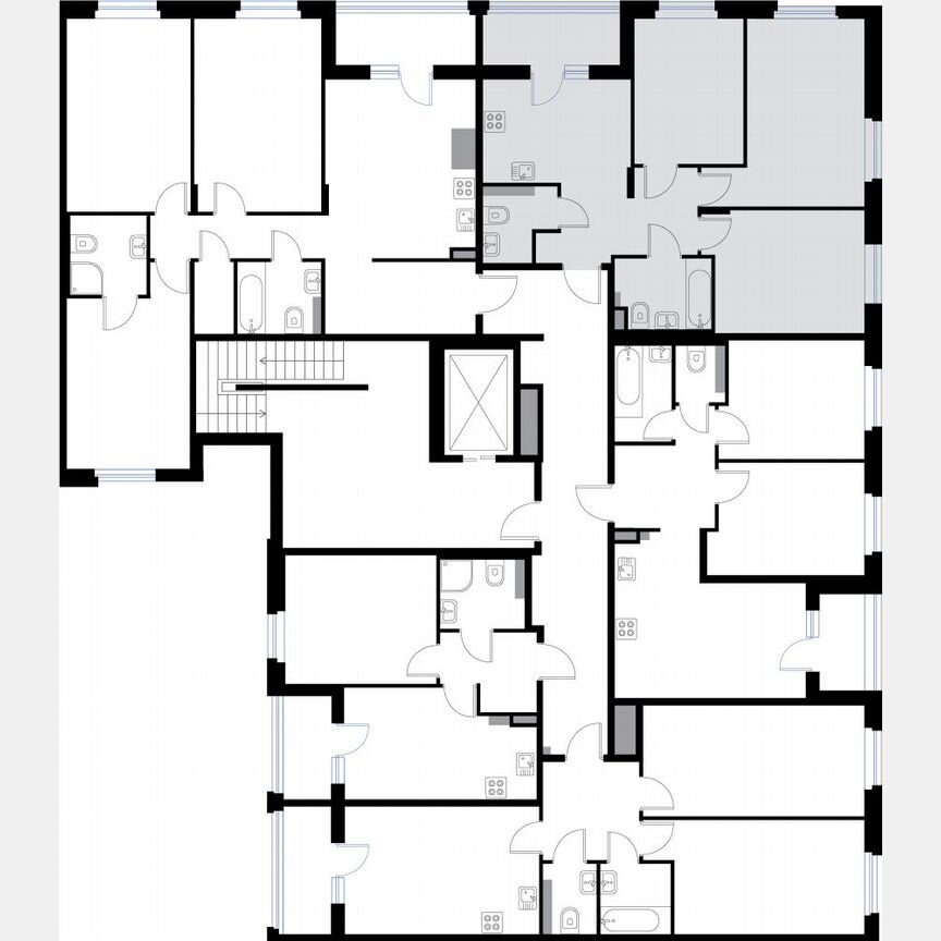 3-к. квартира, 64,4 м², 2/3 эт.
