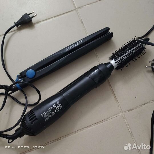 Фен-щетка и утюжок