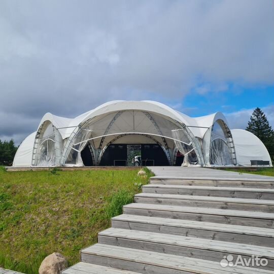 Аренда Шатра у озера для мероприятий