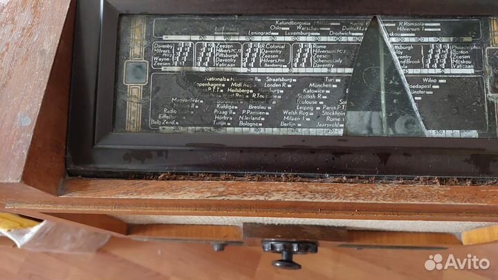 Приемник ламповый 30ые г