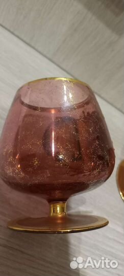 Фужеры бокалы Богемия